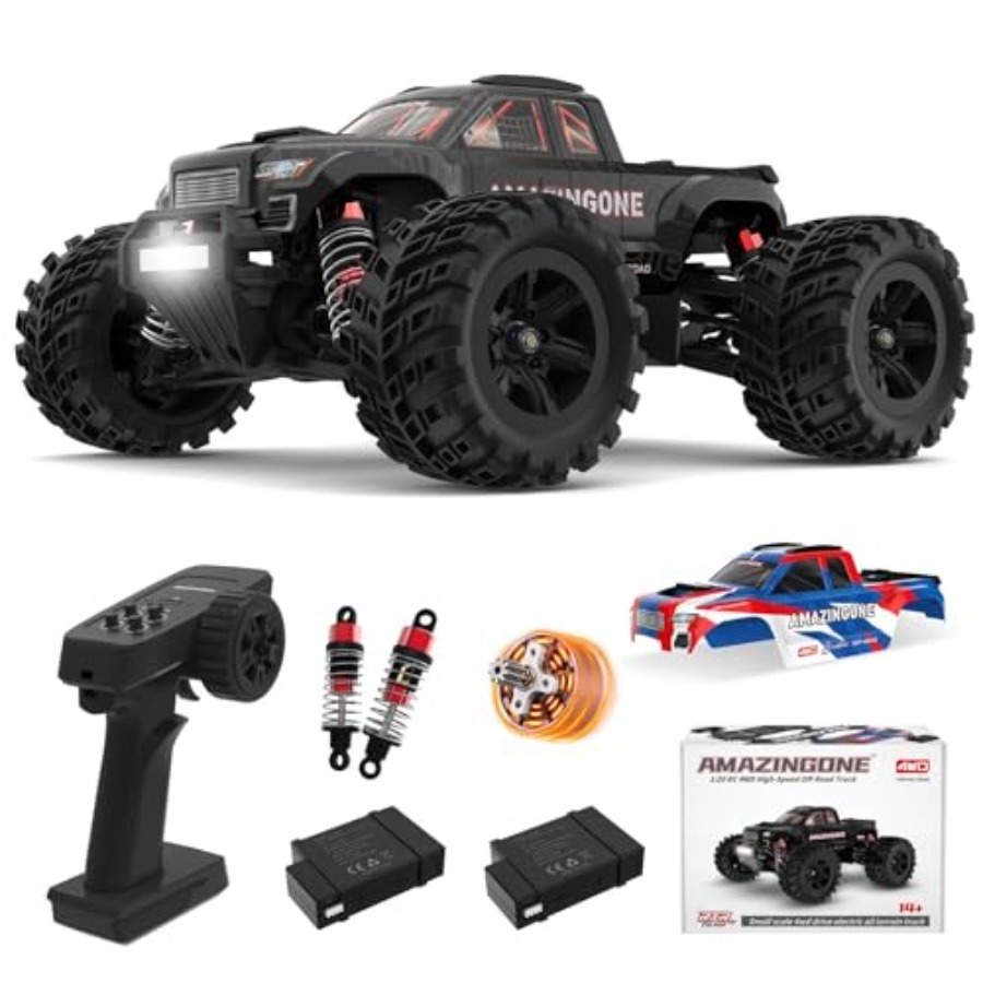 Rc Hobby Monster Truck - 20208 1/20 Scale Brushless Fast RC