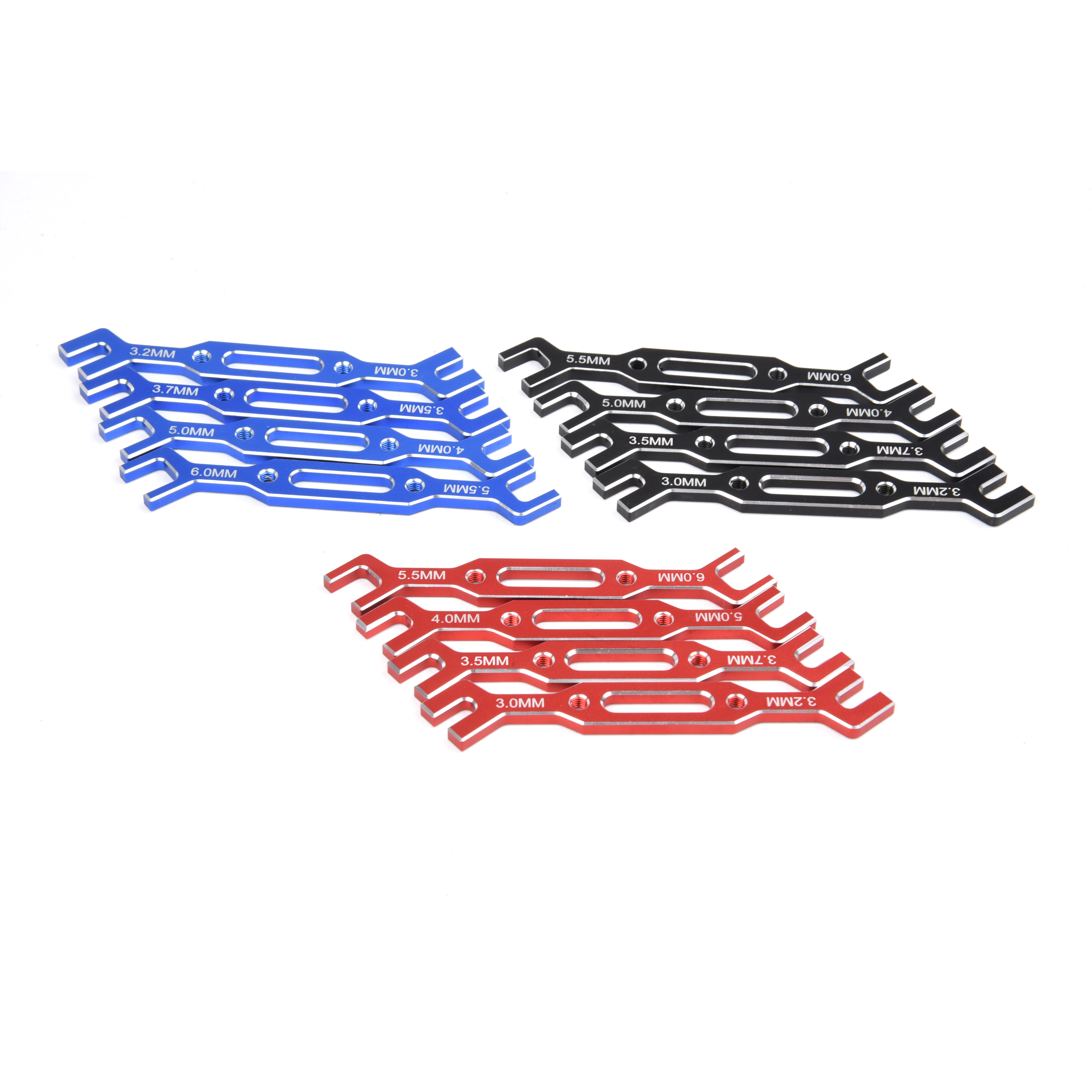 Hobby Queen Rc - 4Pcs Wrench 3/3.2/3.5/3.7/4/5/5.5/6Mm Turnbuckle Nut Ball