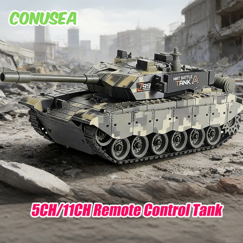 Rc Hobby Grade - 5/11C Rc Tank Remote Control War