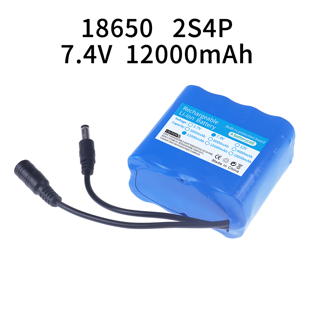 2S4P 18650 Lithium Battery 7.4 – Rc Hobby Hub Bewertung und Preis