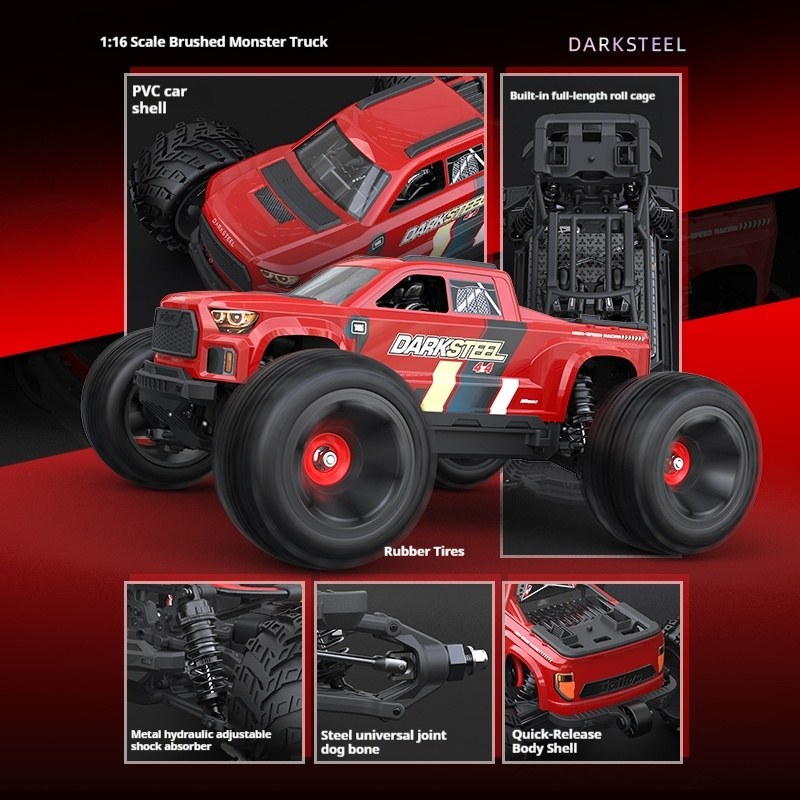 UDI UD1610PRO 1/16 RC BigWheel – Rc Hobby Monster Truck Bewertung und Preis