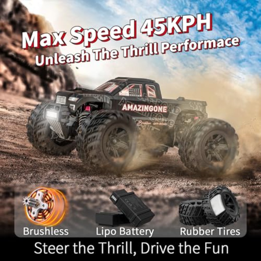 20208 1/20 Scale Brushless Fas – Rc Hobby Monster Truck Bewertung und Preis