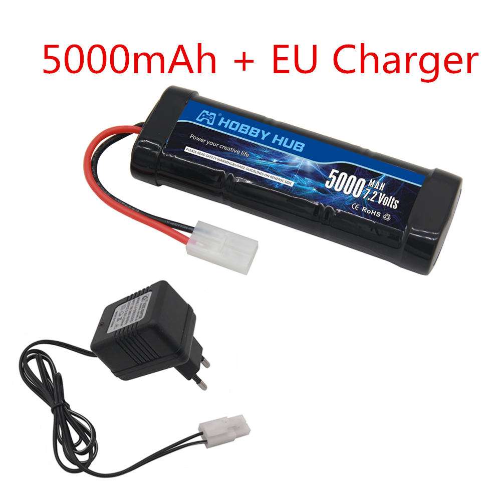 7.2V 5000mAh Ni-MH Battery Pac – Rc Hobby Hub Bewertung und Preis