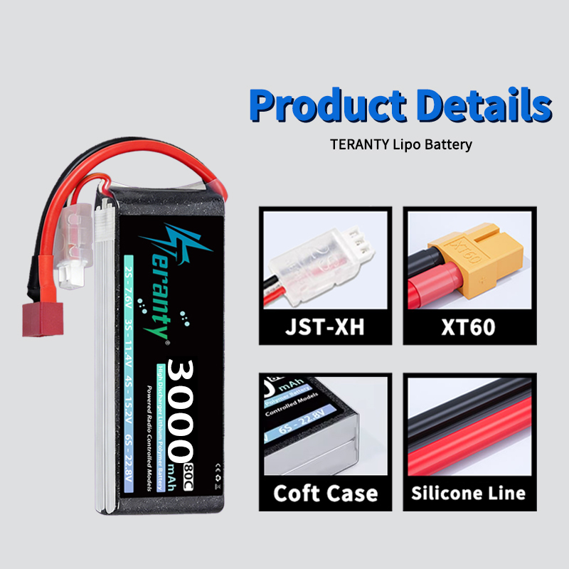 TERANTY 2S 3000mAh Lipo Batter – Rc Hobby Grade Bewertung und Preis