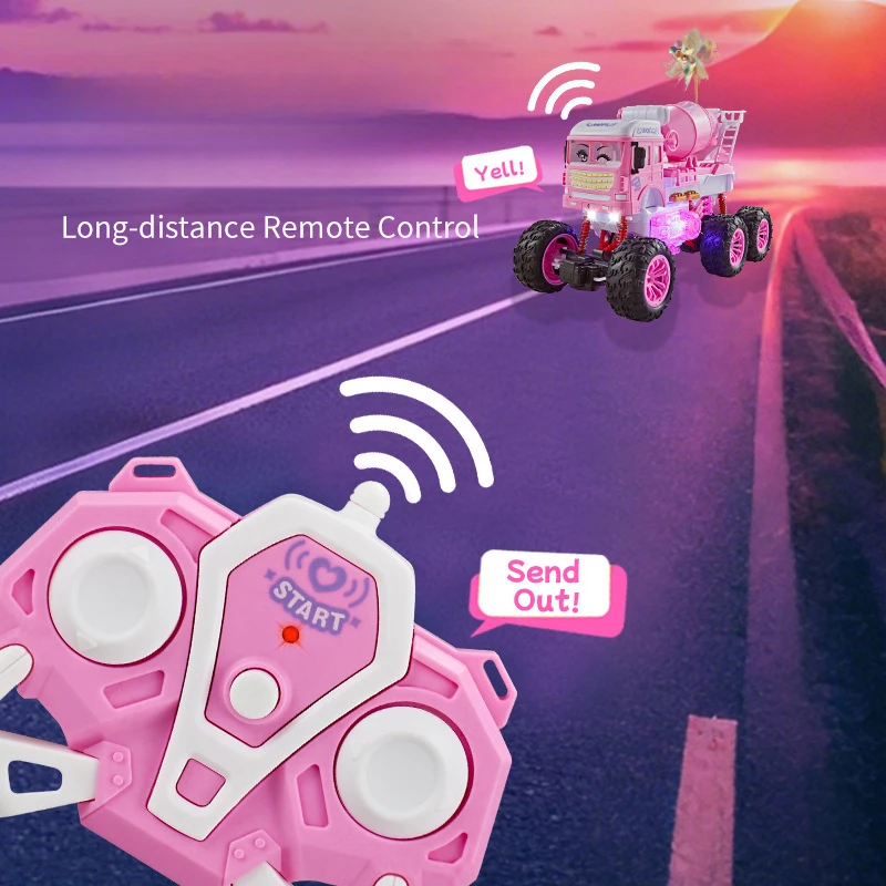 Pink 2.4G Remote Control RC Ca – Led Light Kit Rc Bewertung und Preis