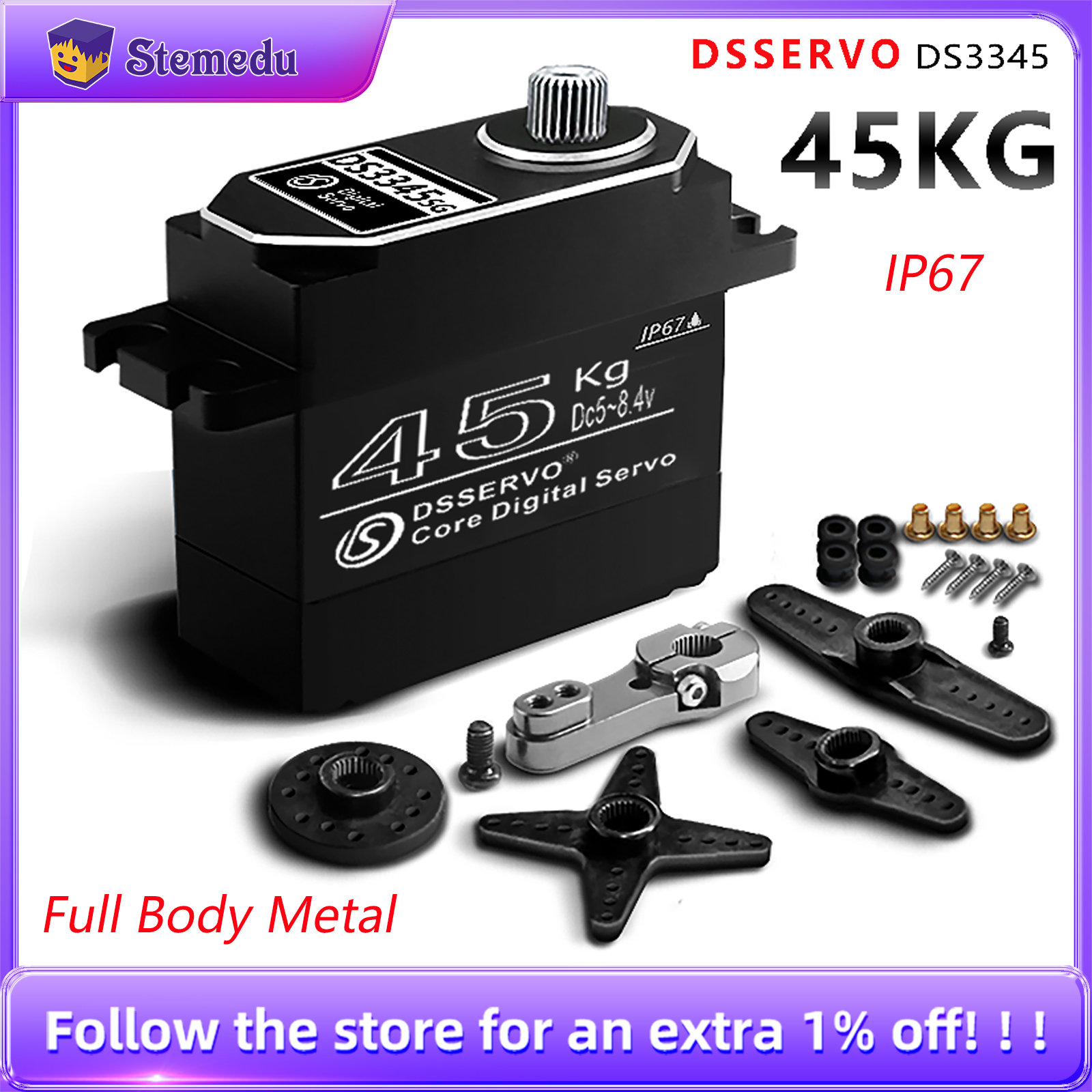Dsservo IP67 Waterproof Servo  – Rc Hobby Tools Bewertung und Preis