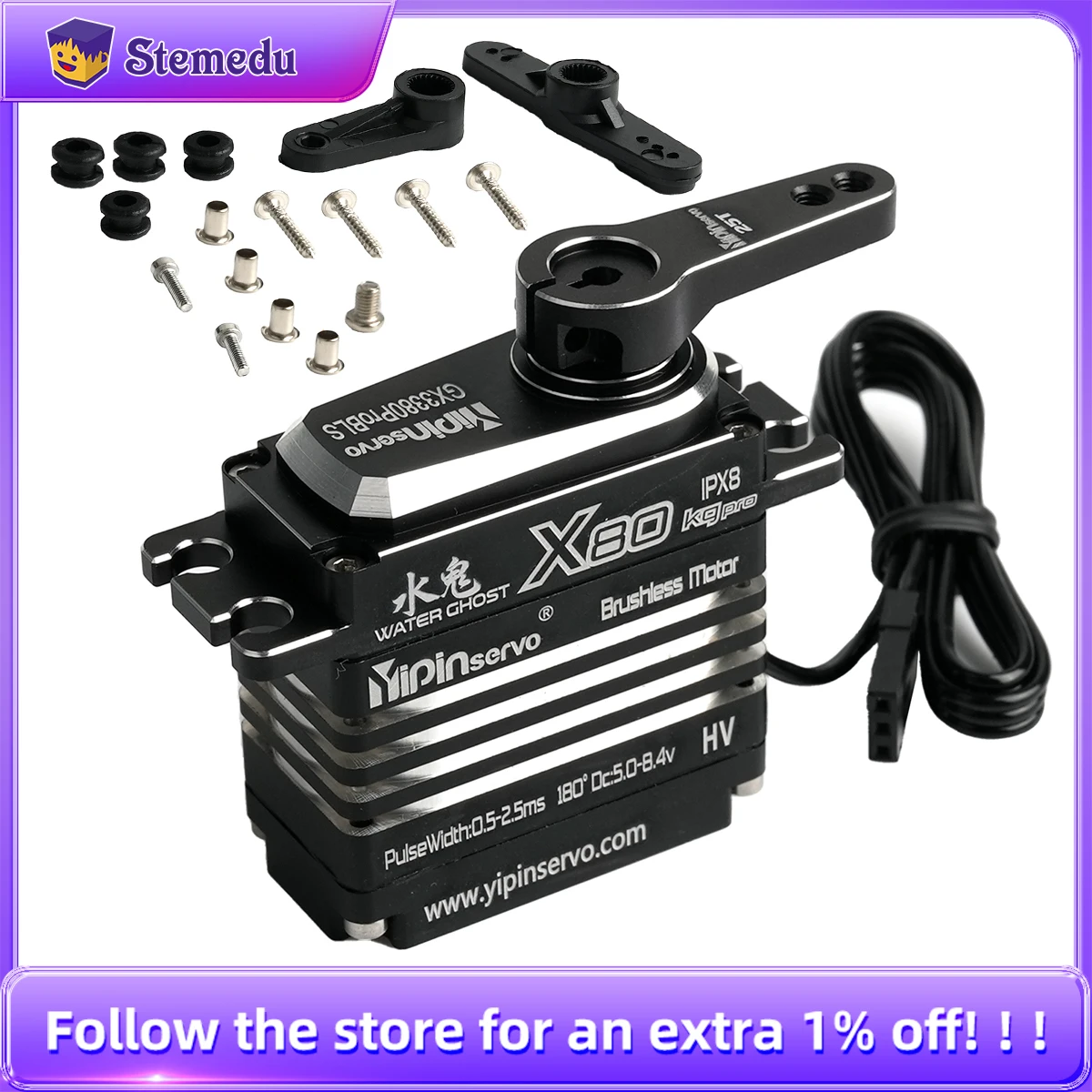 80KG Digital Servo Motor All M – Rc Hobby Grade Bewertung und Preis