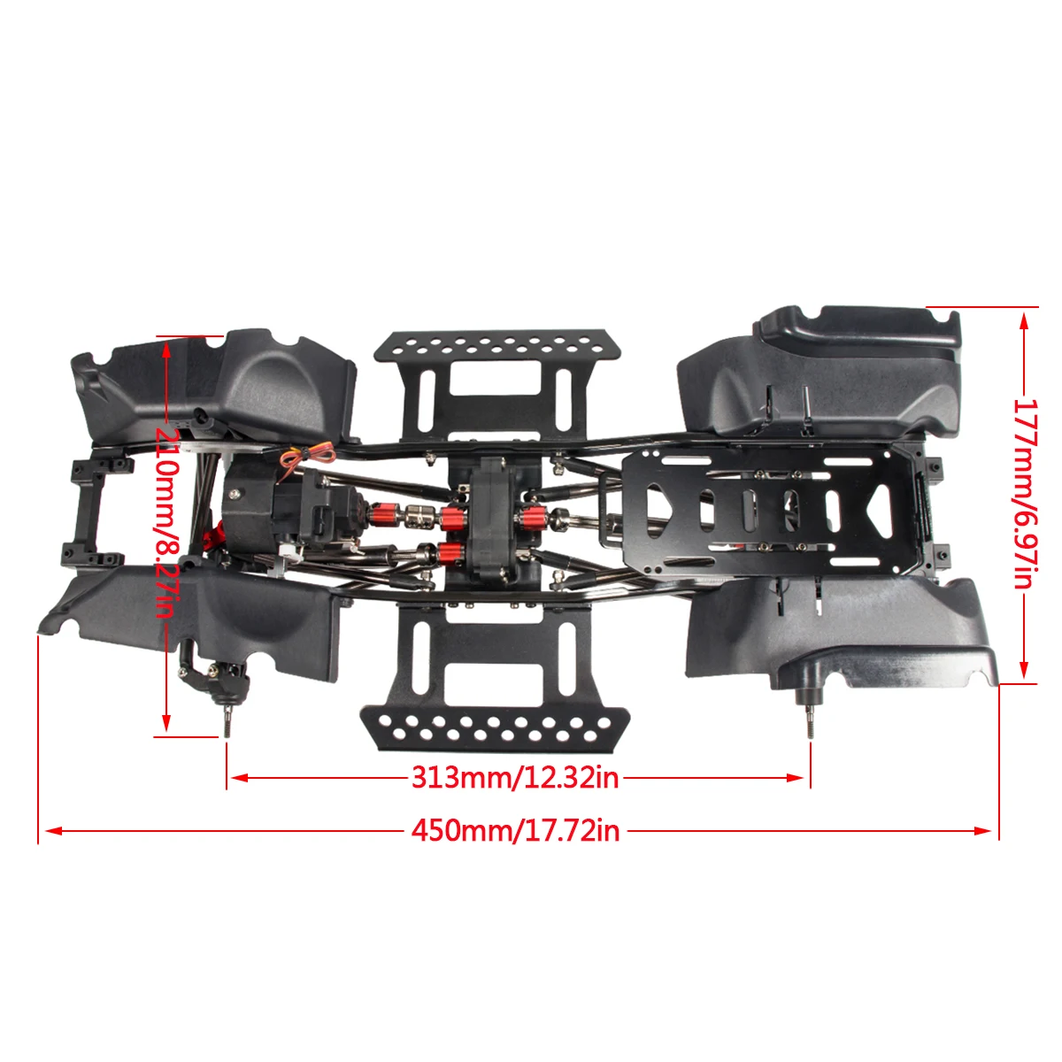 1/10 RC Crawler Chassis Kit wi – Rc Hobby Kit Bewertung und Preis