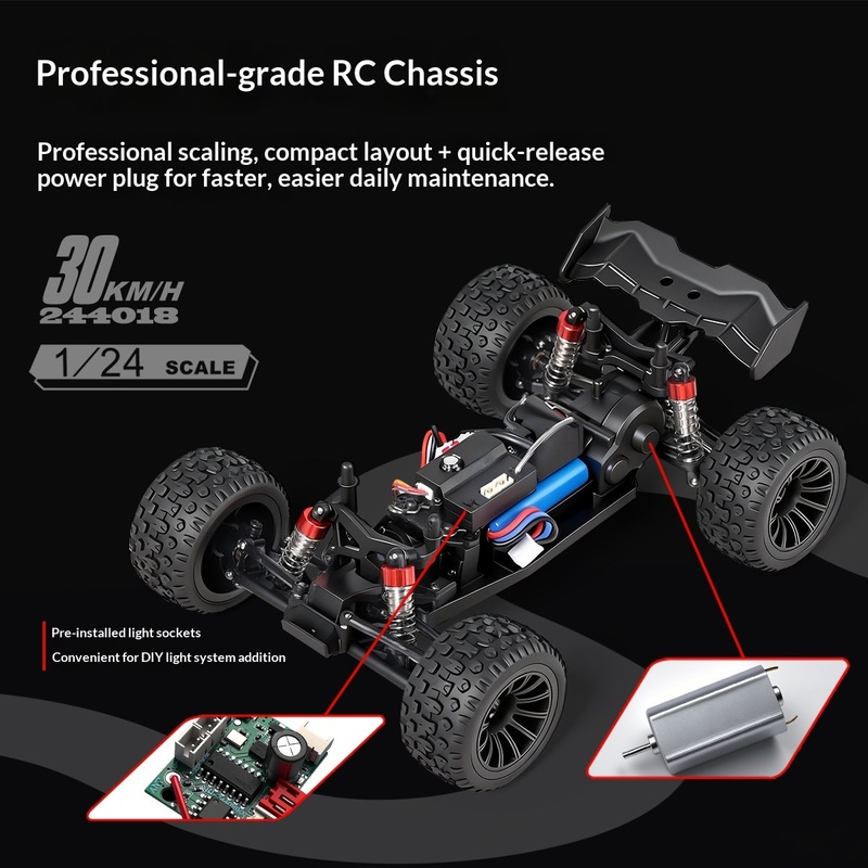 High Speed WLtoys 244018 1:24  – Rc Hobby Monster Truck Bewertung und Preis