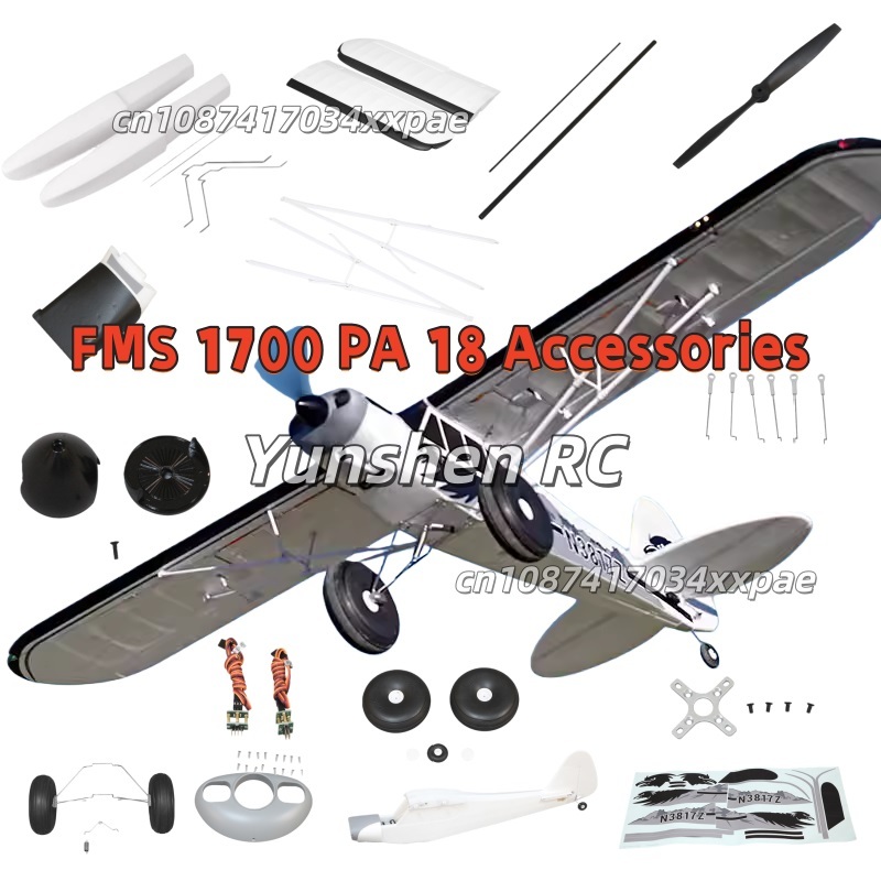 FMS RC Plane Decals For 1700mm – Rc Hobby Grade Bewertung und Preis