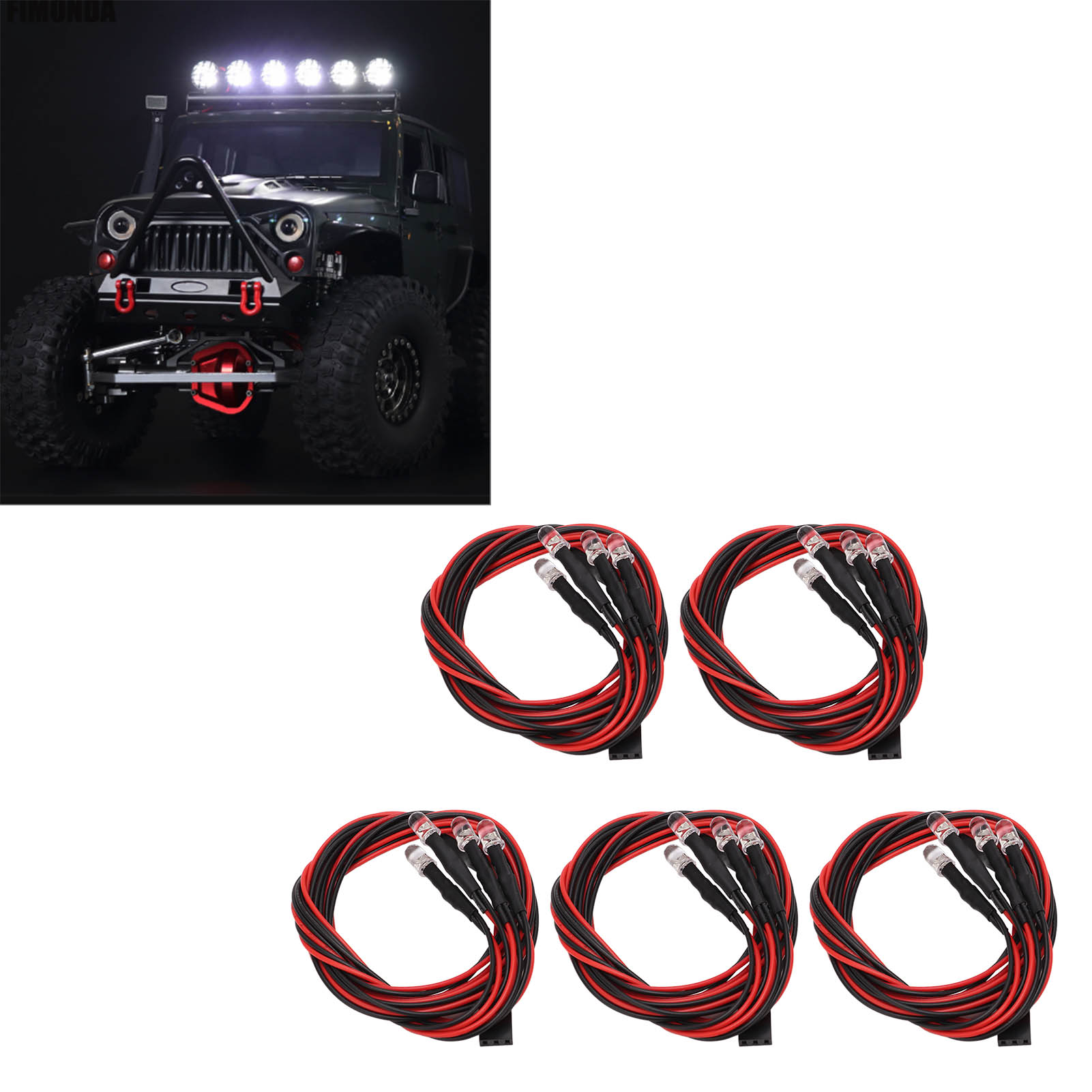 5 Sets 4 LED RC Car Light High – Led Light Kit Rc Bewertung und Preis