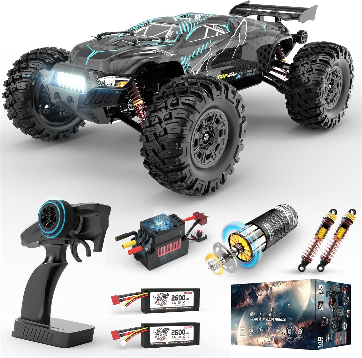 1/10 Off Road RC Cars Fast 68K – Rc Hobby Monster Truck Bewertung und Preis