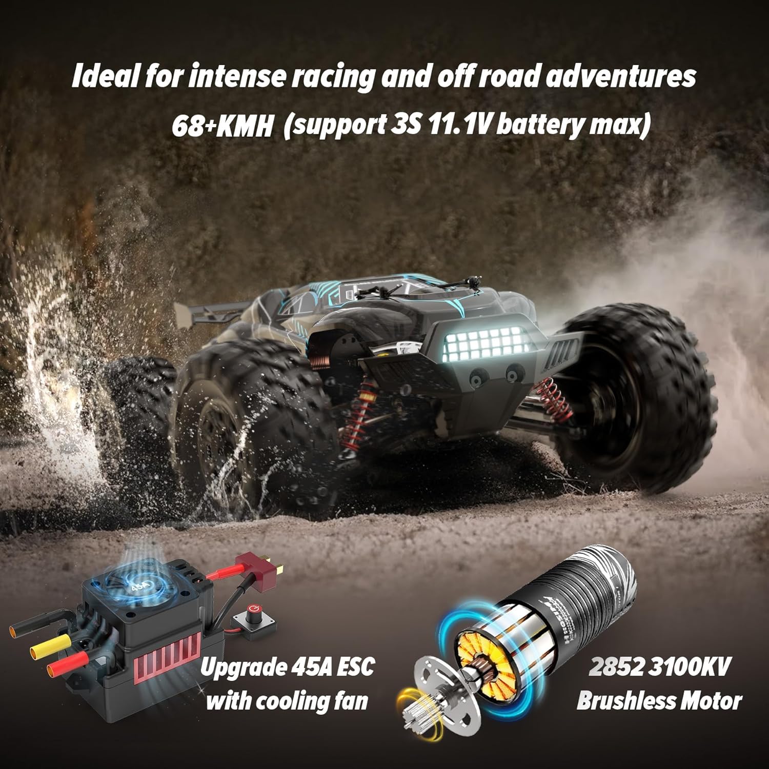 1/10 Off Road RC Cars Fast 68K – Rc Hobby Monster Truck Bewertung und Preis