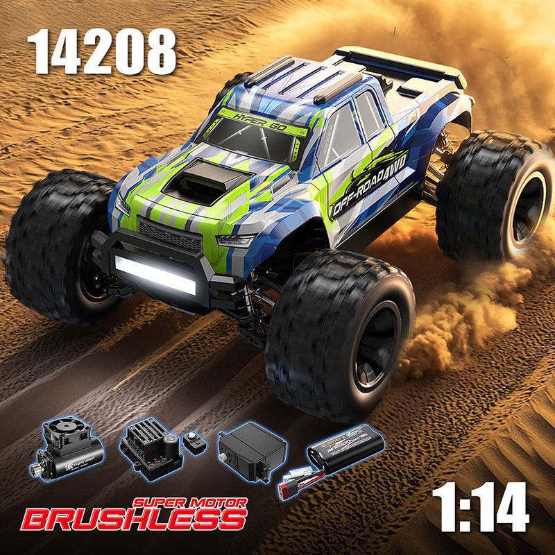 Mjx Hyper Go 1/14  14208 Brush – Rc Hobby Monster Truck Bewertung und Preis
