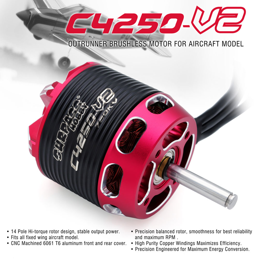 SURPASS HOBBY C4240 750KV/850K – Rc Hobby Grade Bewertung und Preis