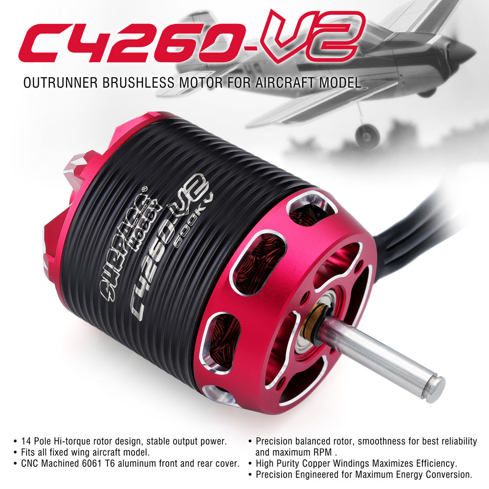 SURPASS HOBBY C4240 750KV/850K – Rc Hobby Grade Bewertung und Preis