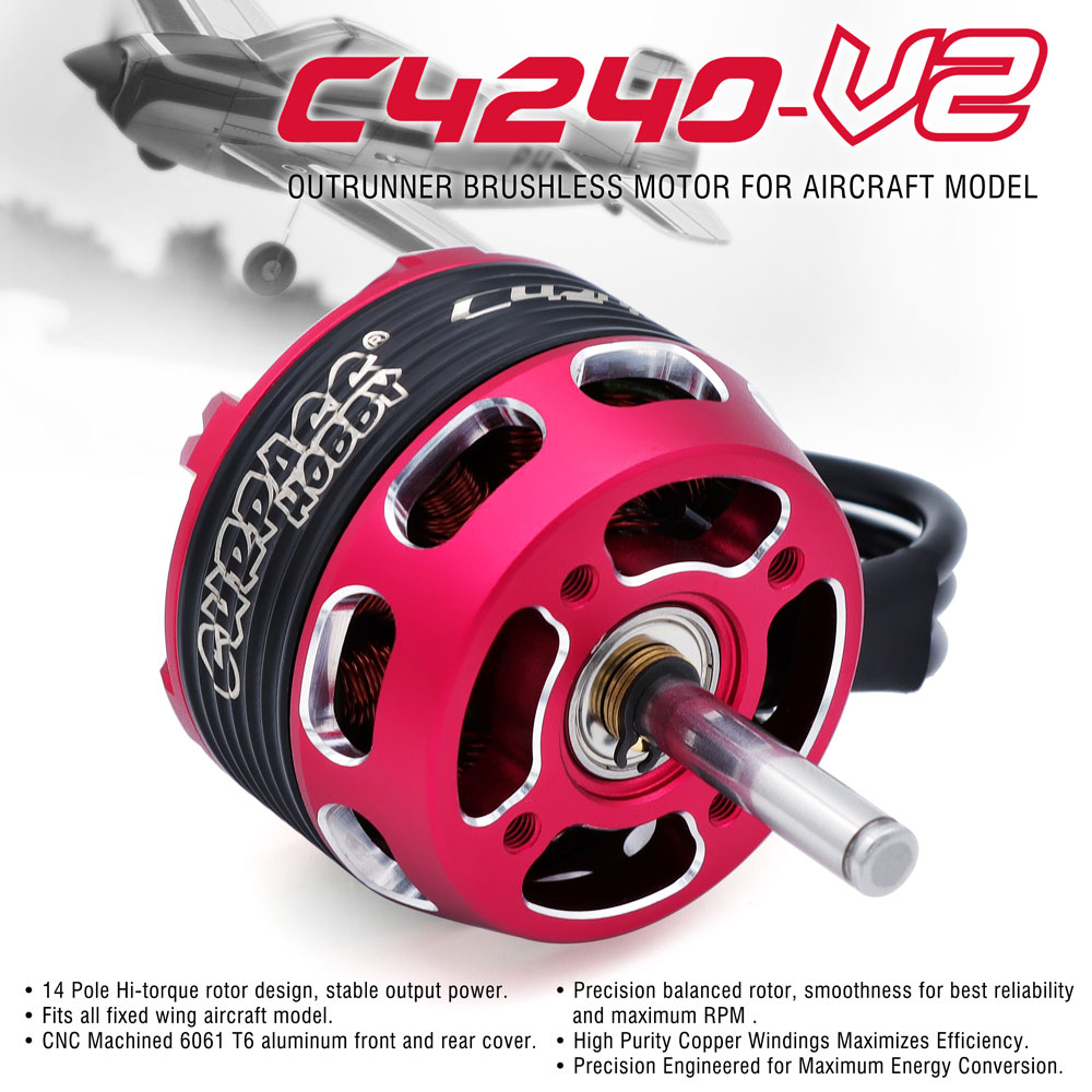 SURPASS HOBBY C4240 750KV/850K – Rc Hobby Grade Bewertung und Preis