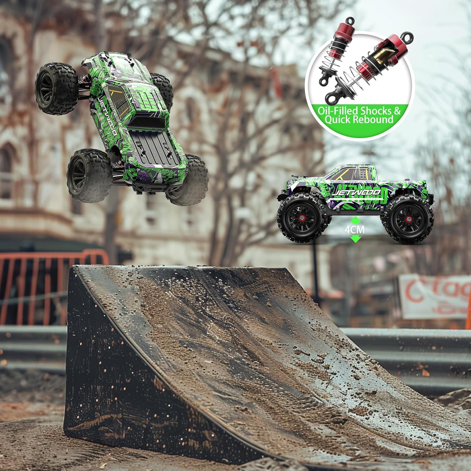 1/16 RC Car 38kph 4WD Ready to – Rc Hobby Monster Truck Bewertung und Preis